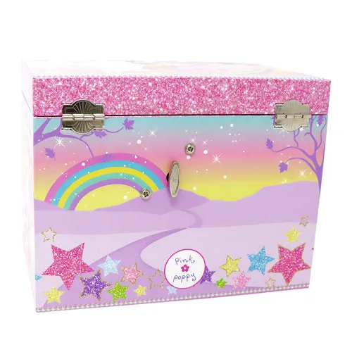 Caticorn Dreams Medium Musical Jewellery Box