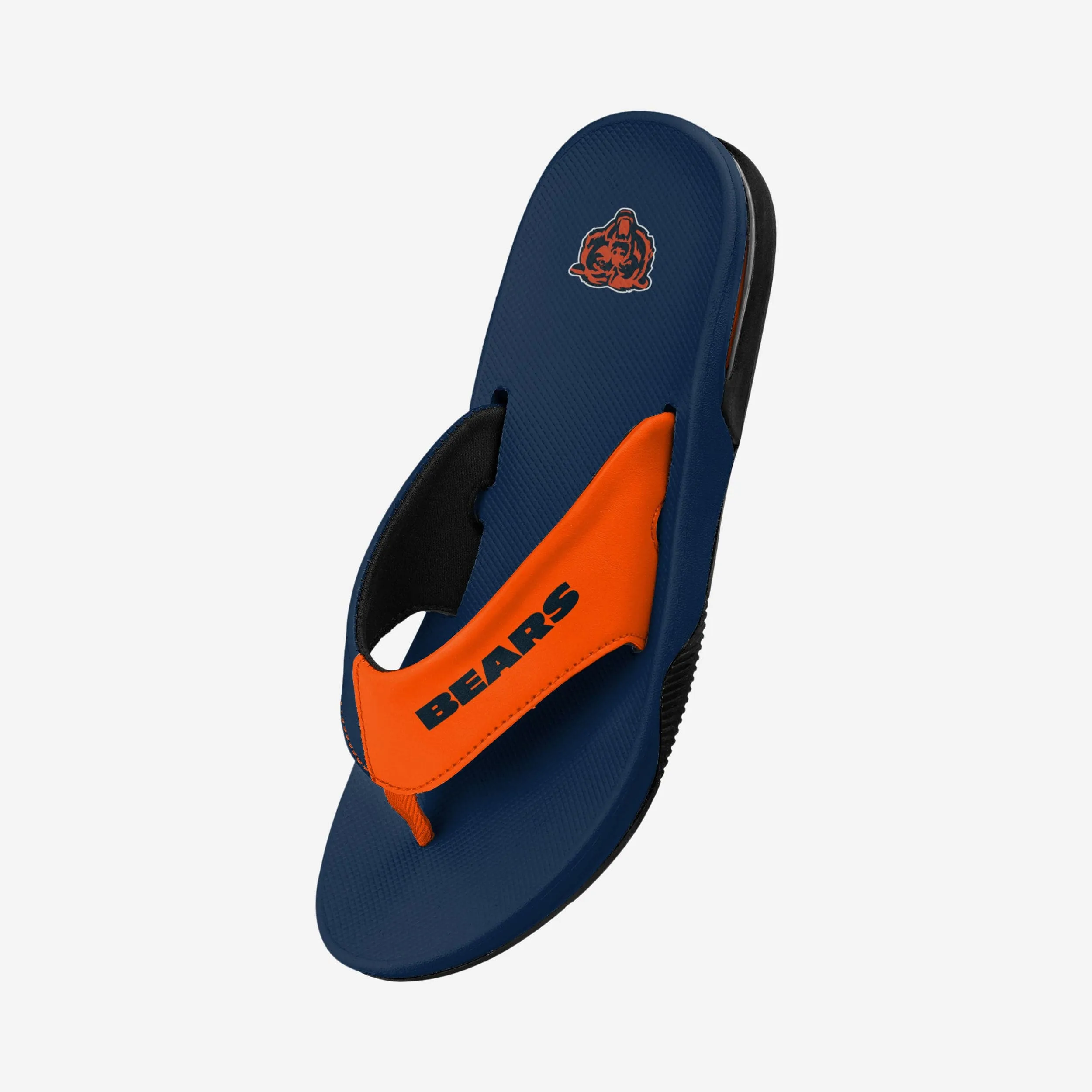 Chicago Bears Team Color Contour Flip Flop