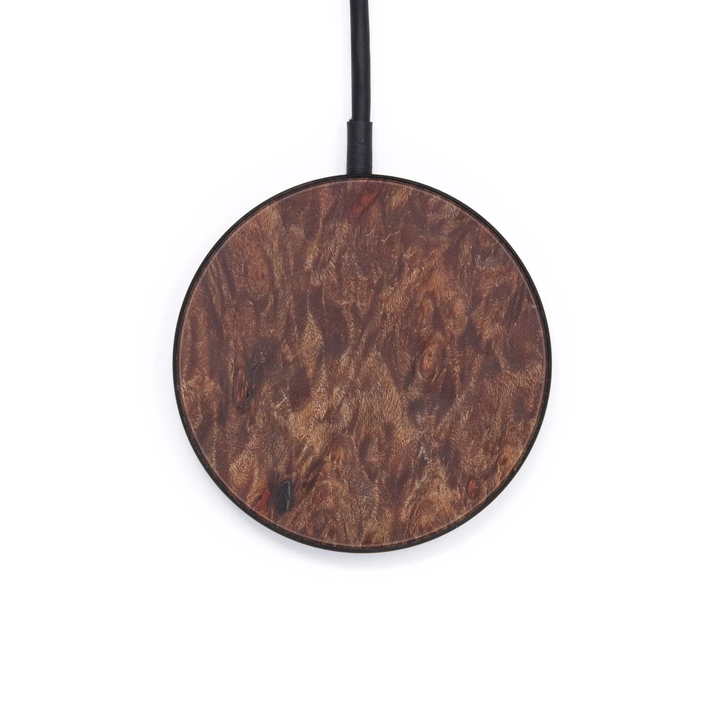 Circle Burl Wood Wireless Charger - Kassie (Maple Burl, 605350)