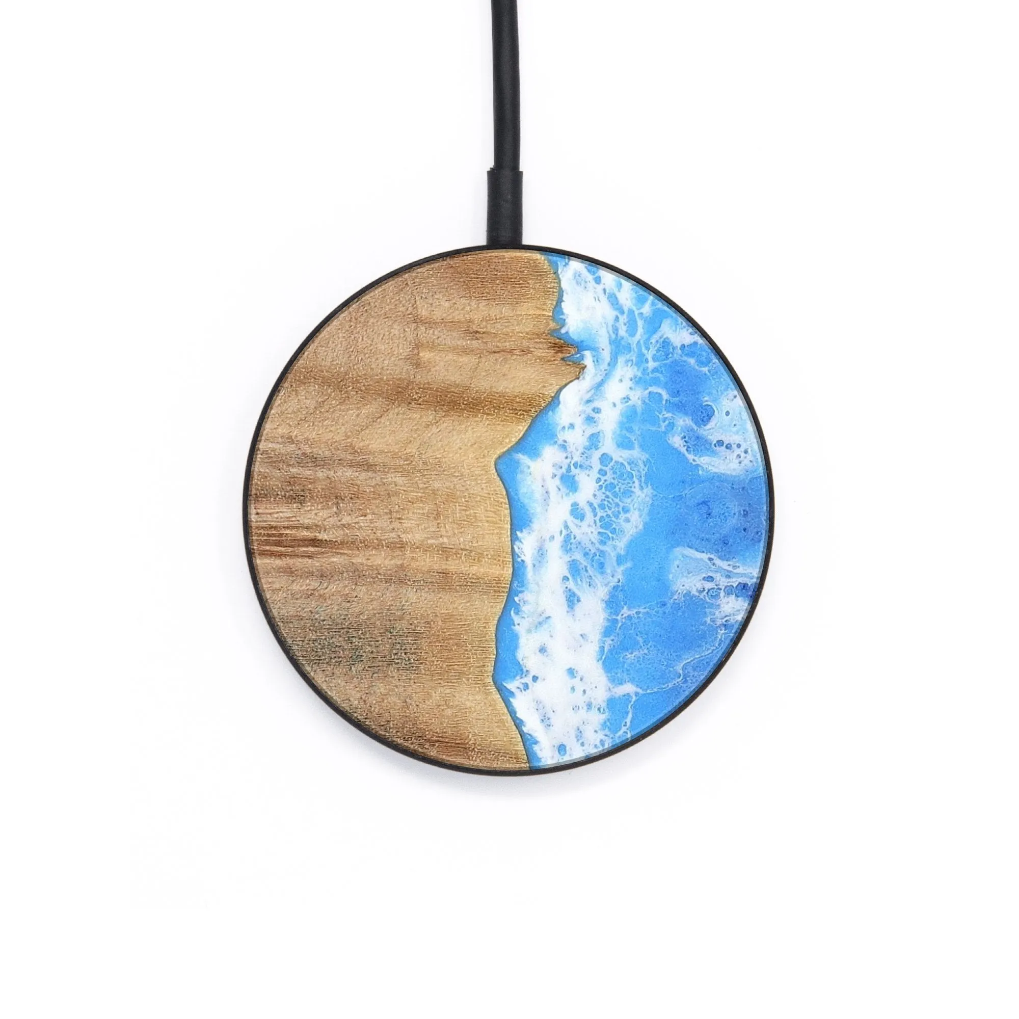 Circle Wood Wireless Charger - Carine (Coastal, 732856)