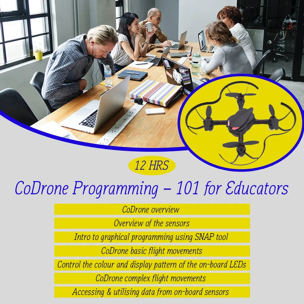 CoDrone Programming 101 for teacher (e-course)