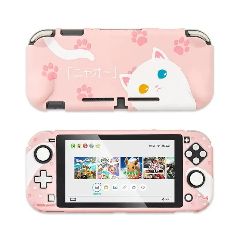 Cute Cat Case - Switch Lite