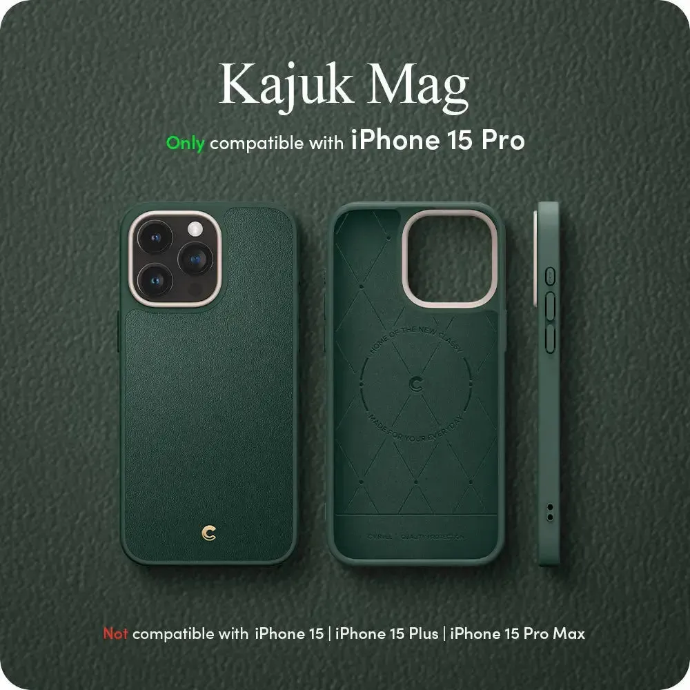 CYRILL iPhone 15 Pro Case Kajuk Magfit Magsafe Case