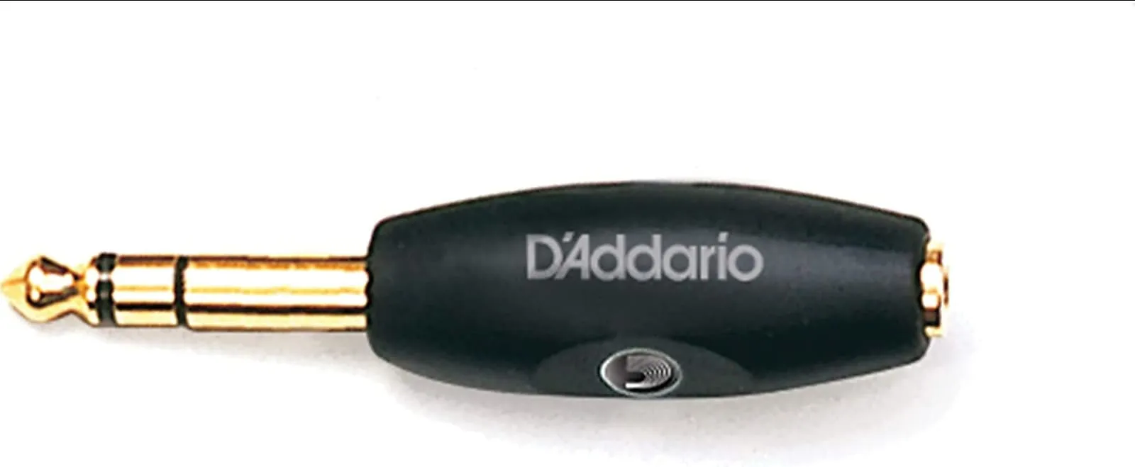 D'Addario 1/4 Inch Male Stereo to 1/8 Inch Female Stereo Adaptor