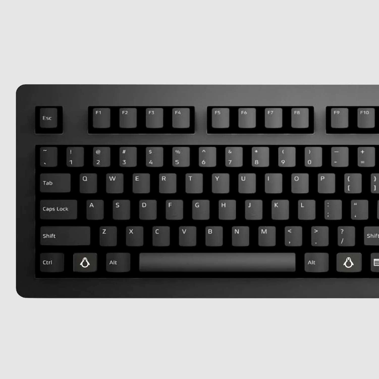 Das Keyboard Linux Keycaps with Keycap Puller