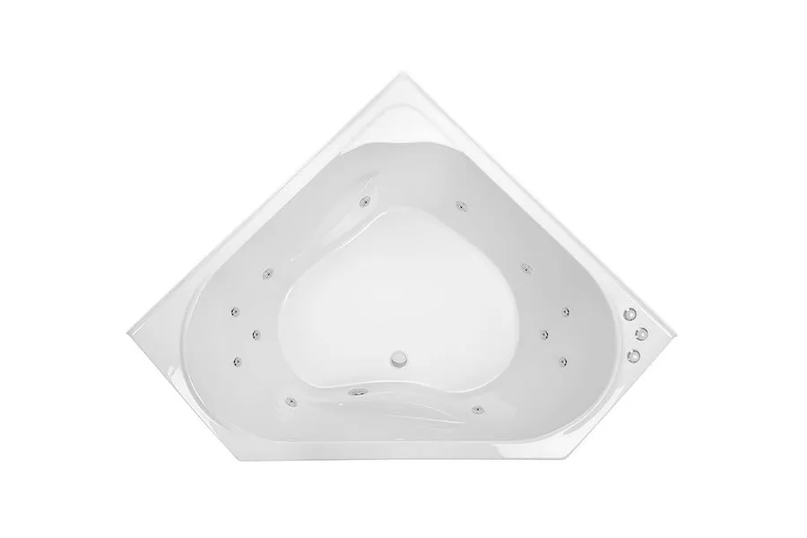 Decina Angelique 1295 Santai 12 Jet White Spa Bath