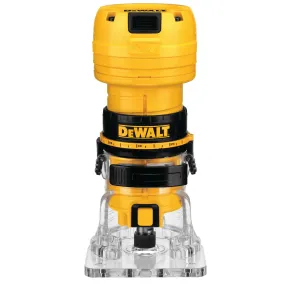 DeWALT DWE6000 Laminate Trimmer, 7.87 in Cutting Capacity, Ergonomic Handle, Black/Yellow Handle