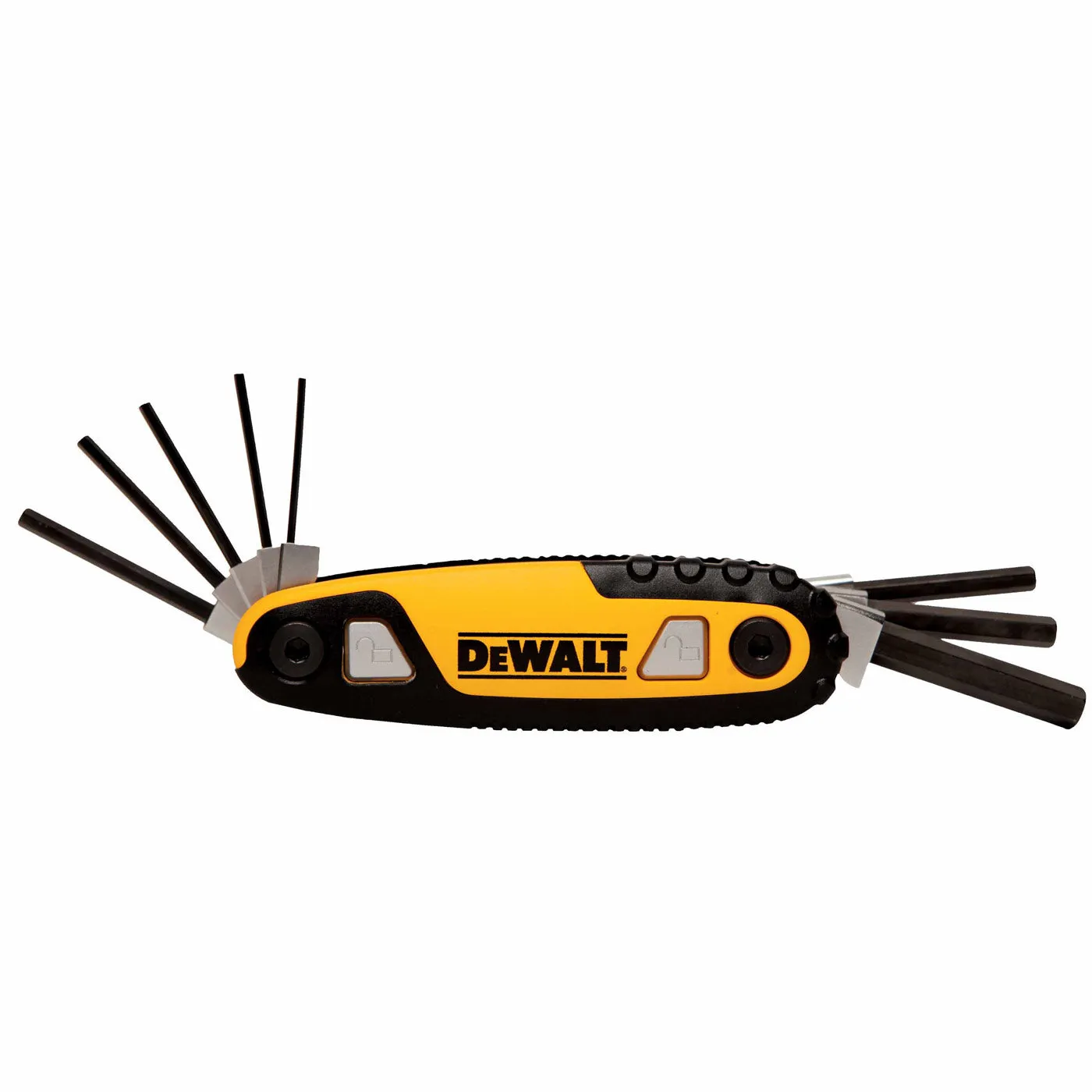 DeWalt DWHT70263M Folding Locking Hex Key Set - MM