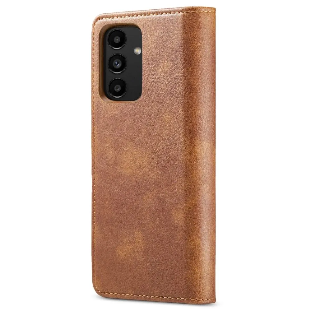 DG.MING Samsung Galaxy A13 4G 2-in-1 Wallet Case - Brown