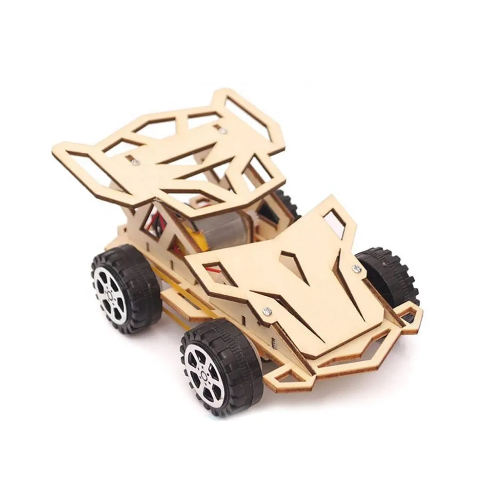 DIY 4WD STEM Car Kit – Learn and Build Science Toy