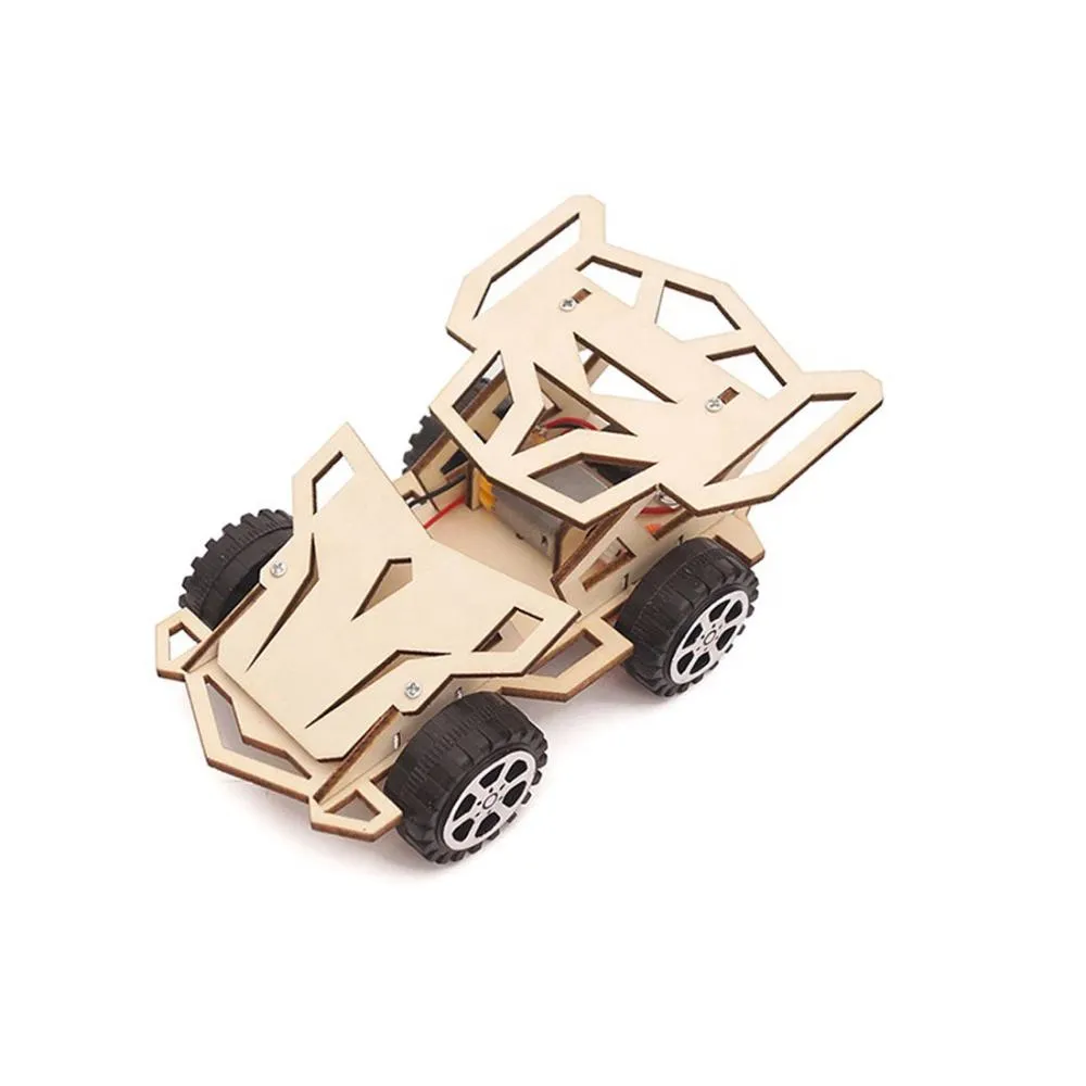 DIY 4WD STEM Car Kit – Learn and Build Science Toy