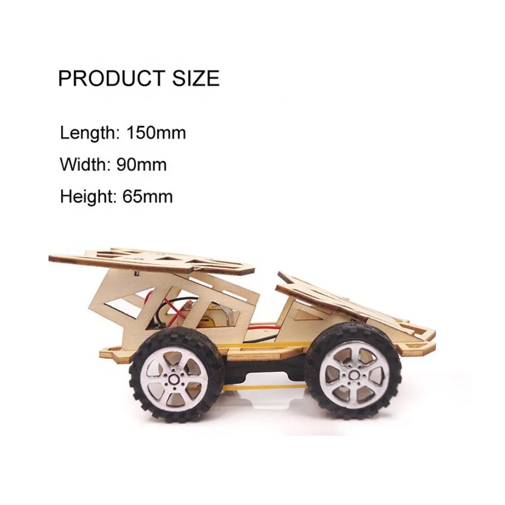 DIY 4WD STEM Car Kit – Learn and Build Science Toy