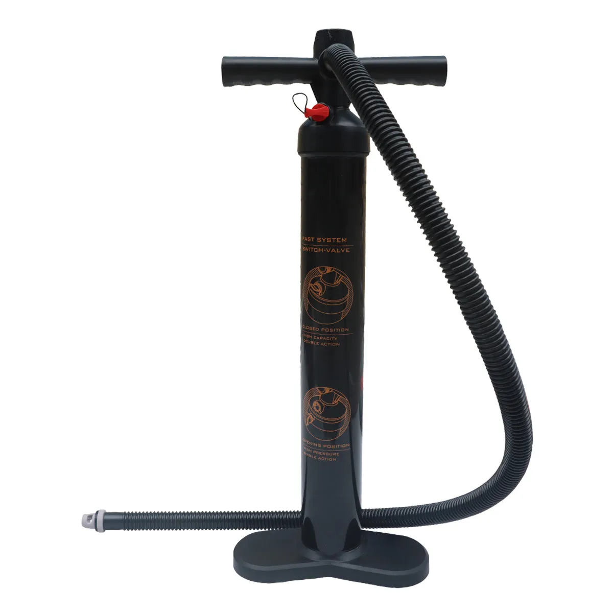 Double and Single Action iSUP Hand Pump, Ergonomic Handle