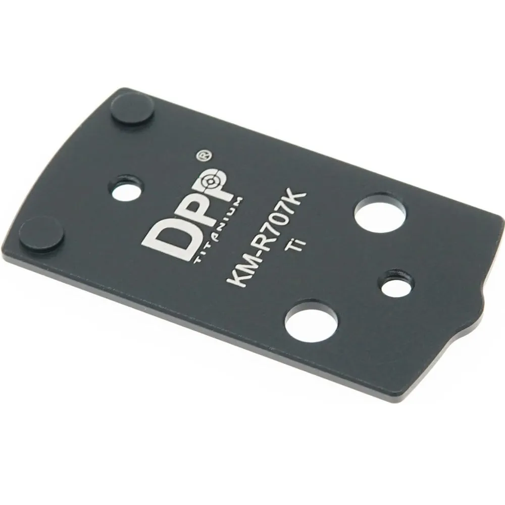 DPP Titanium Optic Adapter/Mount Plate Compatible with Kimber R7 Mako Holosun 407K/507K