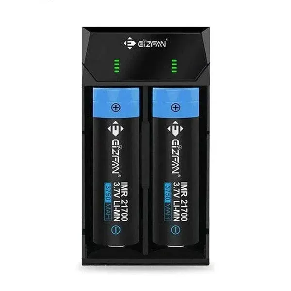 Eizfan NC2 Portable Dual Vape Battery Charger