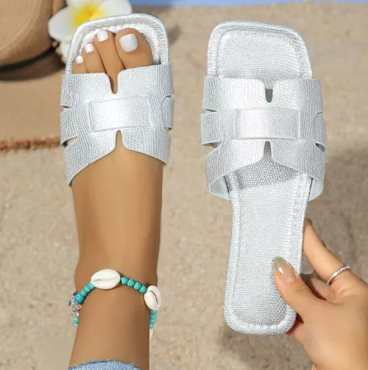 Elegant Beach Slides for Women