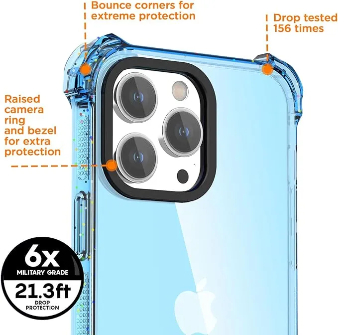 Entronix Apple iPhone 15/14/13 [Magnetic-Compatible] Case - Bouncy Bumper,