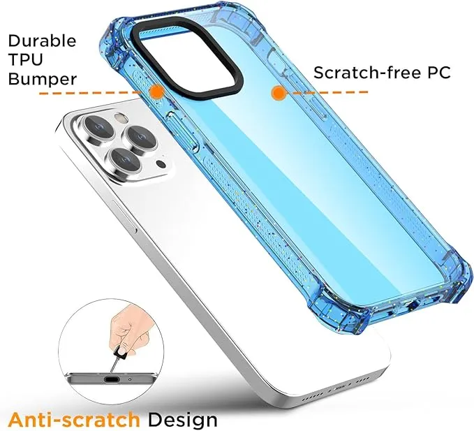 Entronix Apple iPhone 15/14/13 [Magnetic-Compatible] Case - Bouncy Bumper,