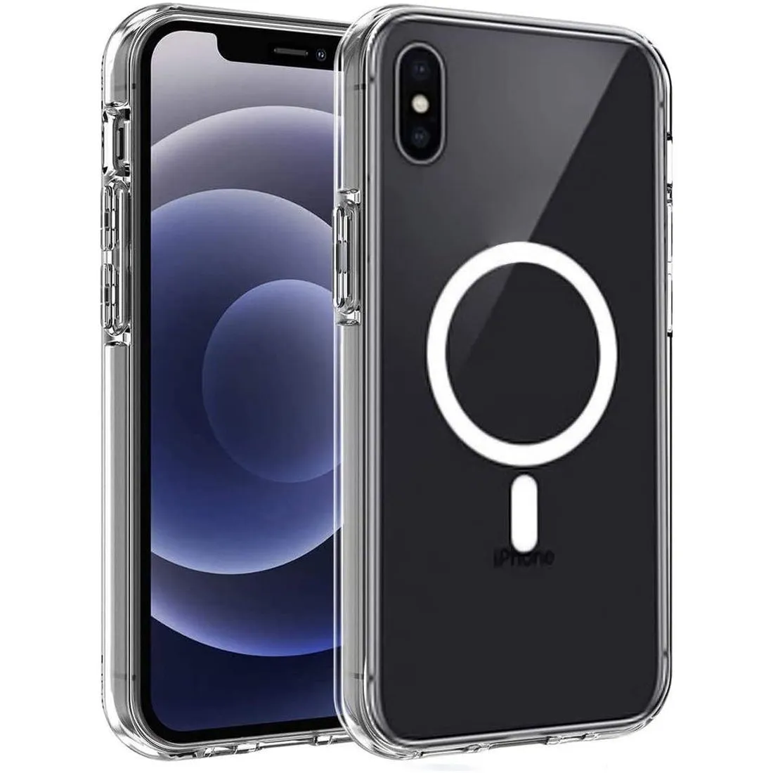 Entronix Apple iPhone XS/X [Magnetic-Compatible] Crystal Clear Case - Sturdy