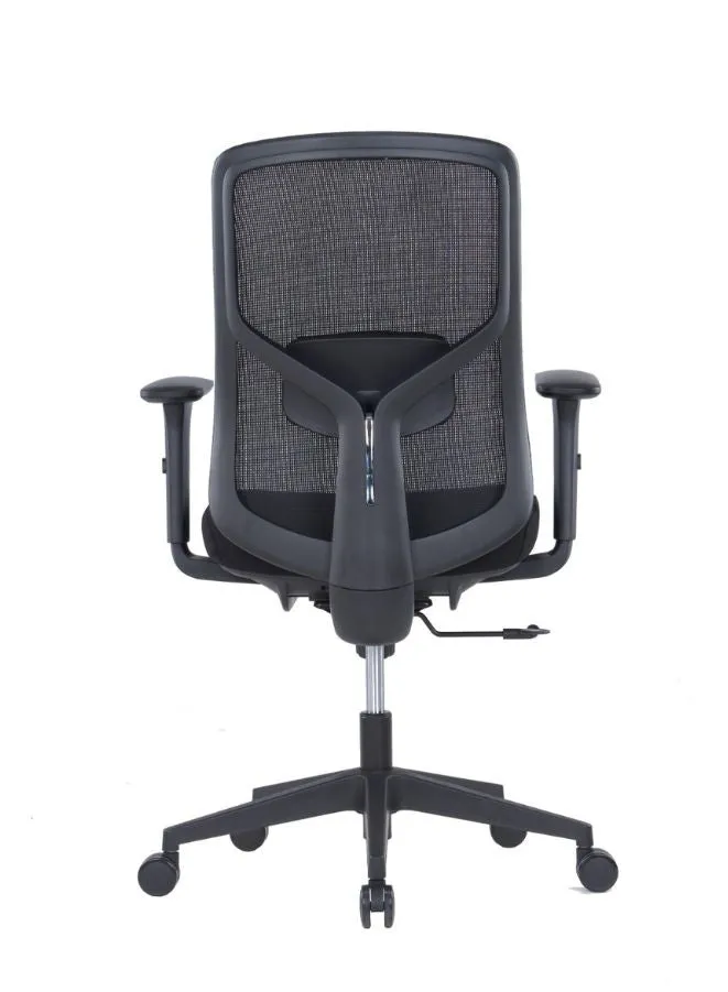 Ergonomic Office Chair with Adjustable Lumbar Support and 3-Position Tilt Mechanism