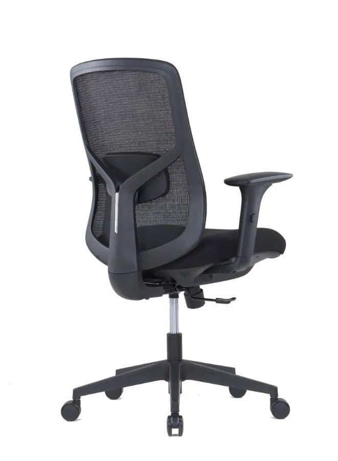 Ergonomic Office Chair with Adjustable Lumbar Support and 3-Position Tilt Mechanism