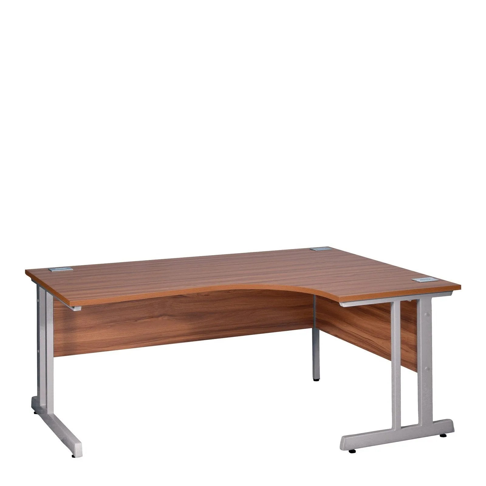 Ergonomic Right Hand Corner Desk - 1400mm Wide with Cable Management & Modesty Panels