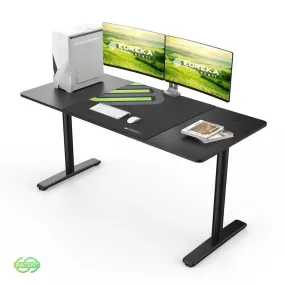 Eureka Ergonomic Modern Simple 60'' Computer Desk - Black, ERK-IOD-60B