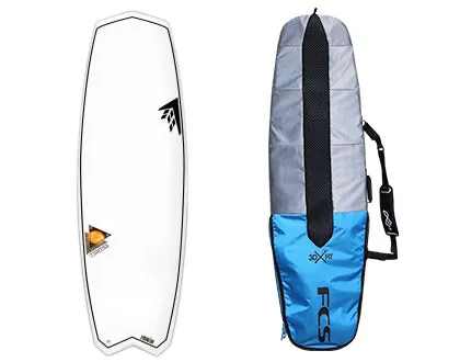 FCS 3DxFit Dayrunner Performance Hull Boardbag - Pro Blue