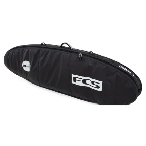 FCS Travel 1 Funboard Cover - Black