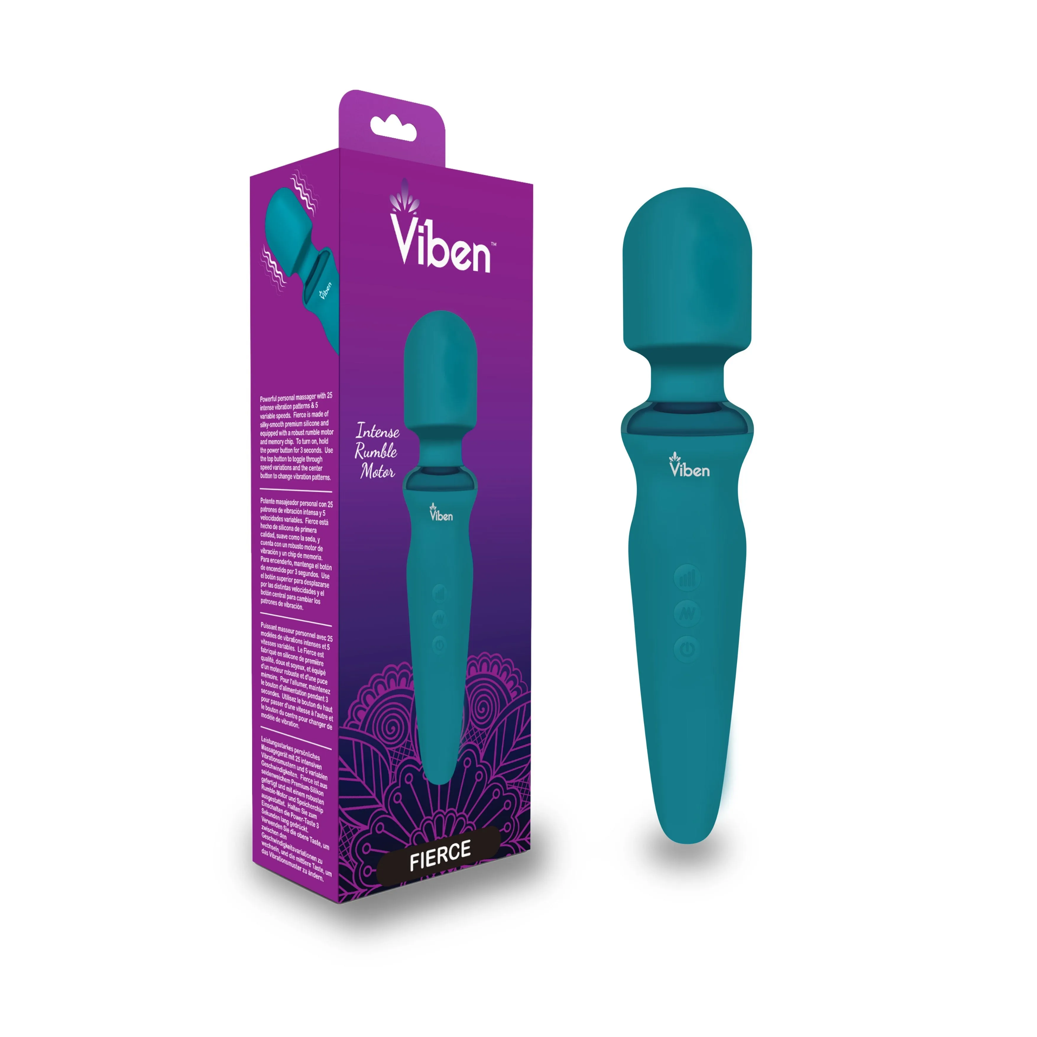 Fierce - Ocean - Intense Wand Massager