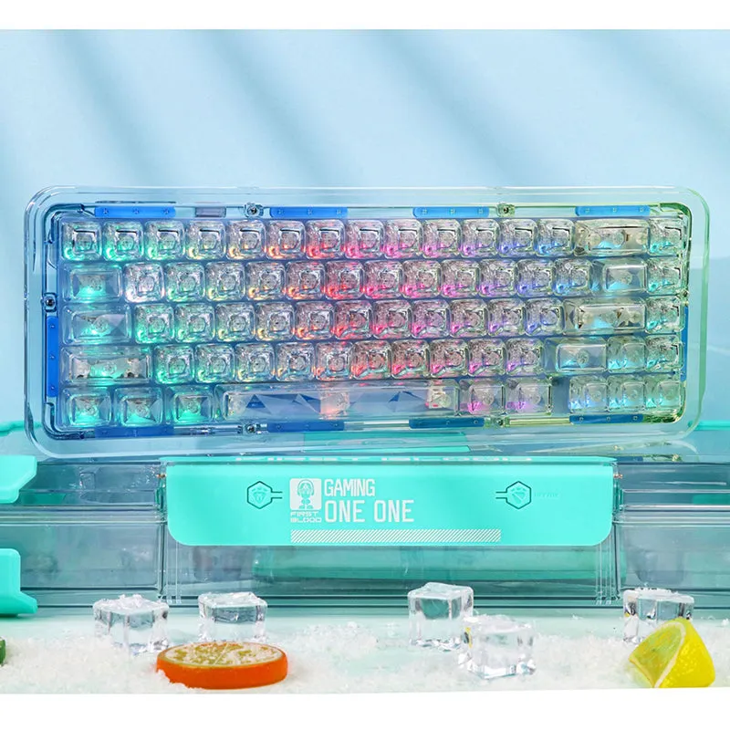 FirstBlood B67 Transparent Mechanical Keyboard