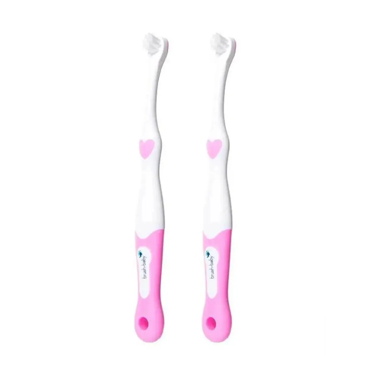 FirstBrush™ Baby Toothbrush Double Pack - Pink