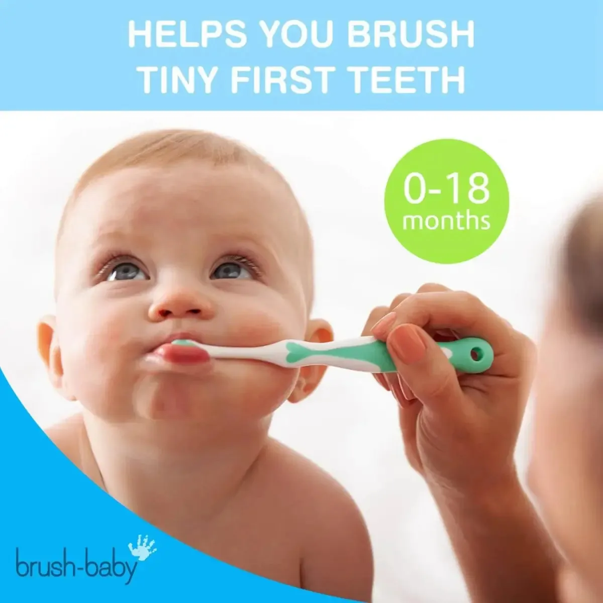 FirstBrush™ Baby Toothbrush Double Pack - Pink