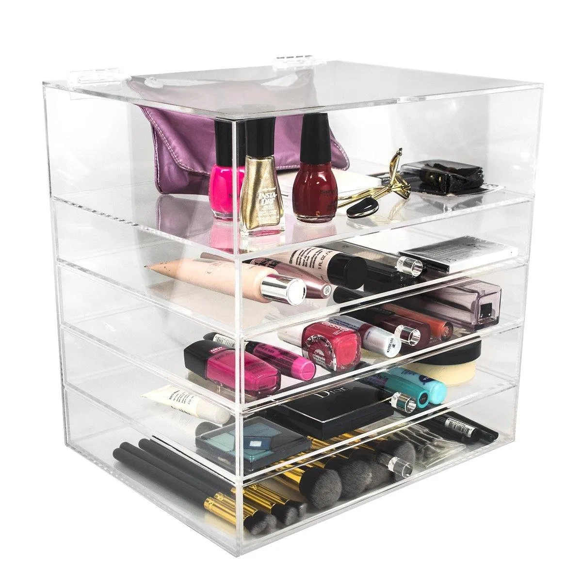 Flip Top Cosmetic Storage Organizer (Large)