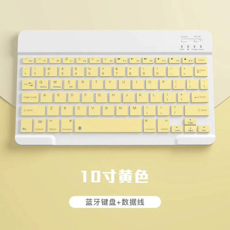 For iPad Keyboard and Mouse Combo, Wireless Bluetooth Keyboard Teclado for iPad Xiaomi Samsung Huawei Tablet Android IOS Windo