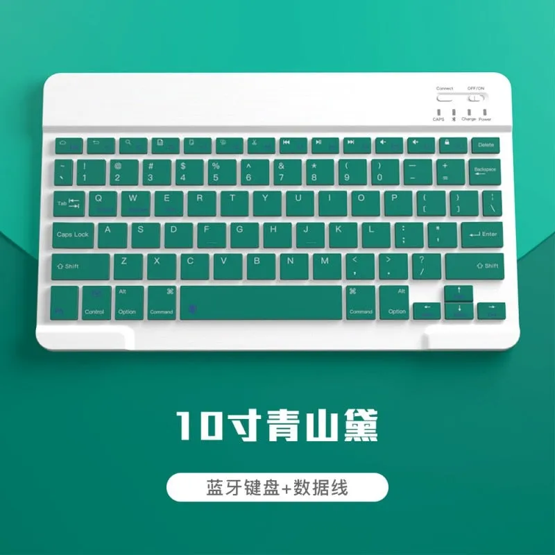 For iPad Keyboard and Mouse Combo, Wireless Bluetooth Keyboard Teclado for iPad Xiaomi Samsung Huawei Tablet Android IOS Windo