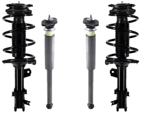 Front Complete Struts & Rear Complete Shocks For Kia Rio5 2006 2009 2010 2011