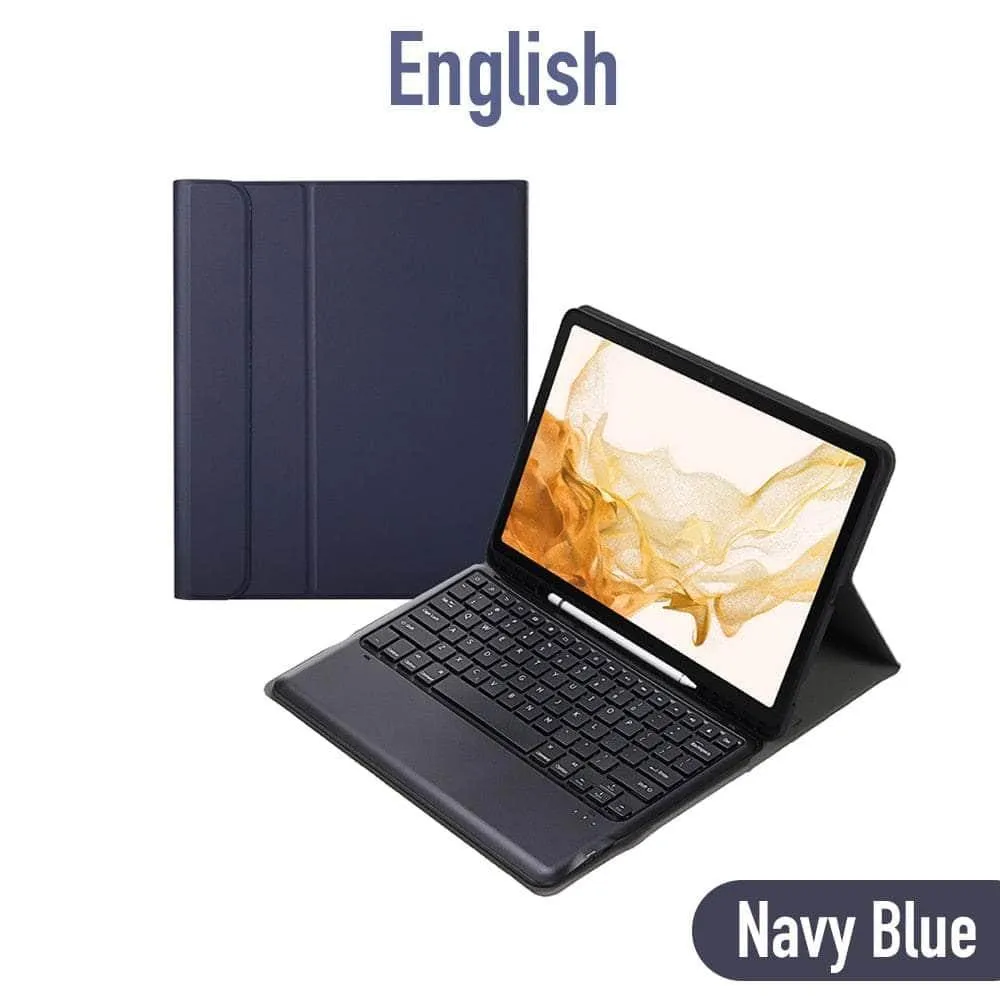 Galaxy Tab S8 Plus Portable Wireless Bluetooth Keyboard Case