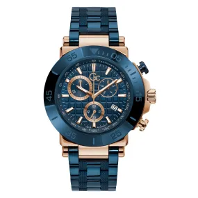 Gc One Men's Blue Watch Y70001G7MF