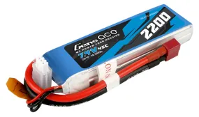 Gens Ace 2200mAh 2S1P 7.4V 45C LiPo Deans Plug Soft Case