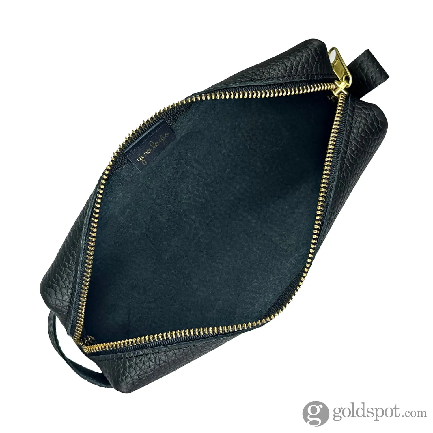 Girologio YKK Zipper Pouch in Midnight Noir