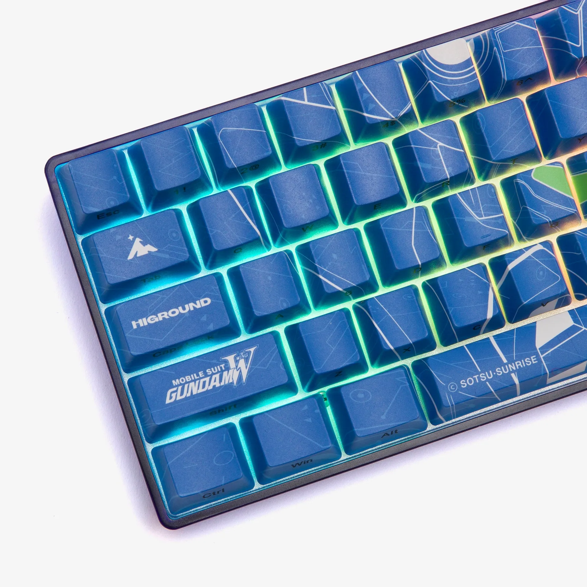 Gundam Base 65 Keyboard - Admiral (Blue)