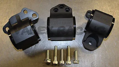 Hasport Engine Motor Mounts 94-01 Acura Integra DCSTK - Satin Black Powder Coated