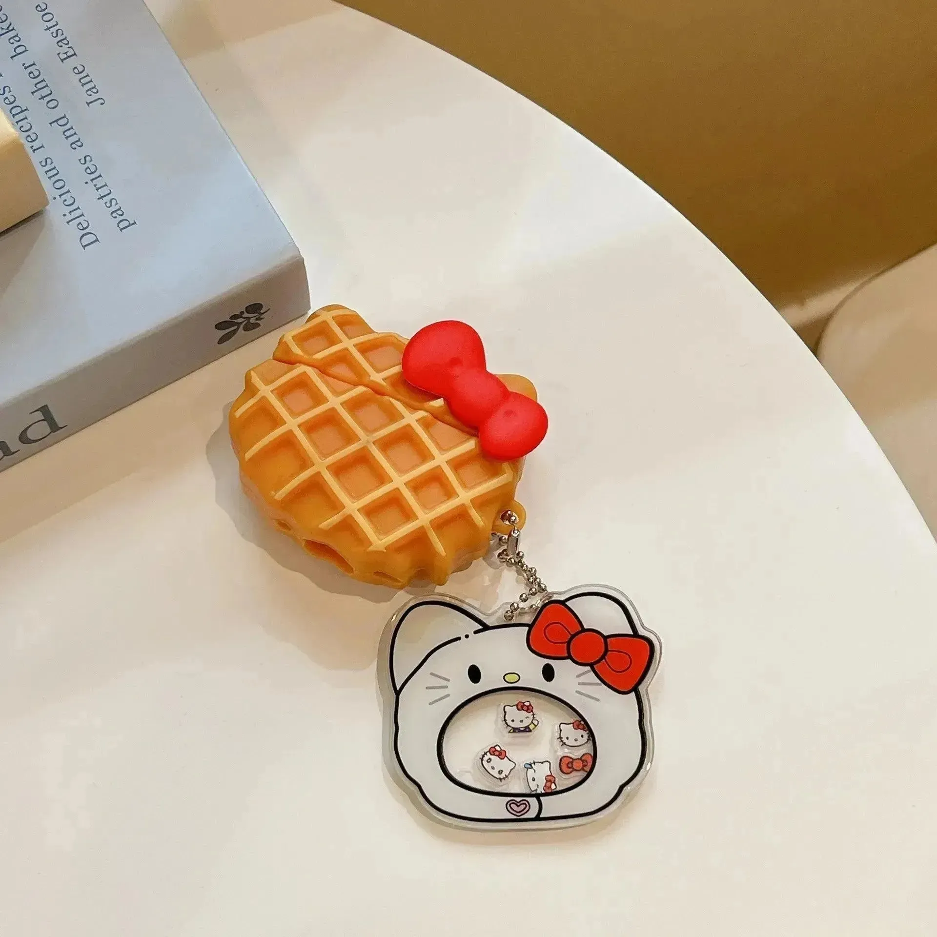 Hello Kitty Waffle Protective Case (For Airpods)