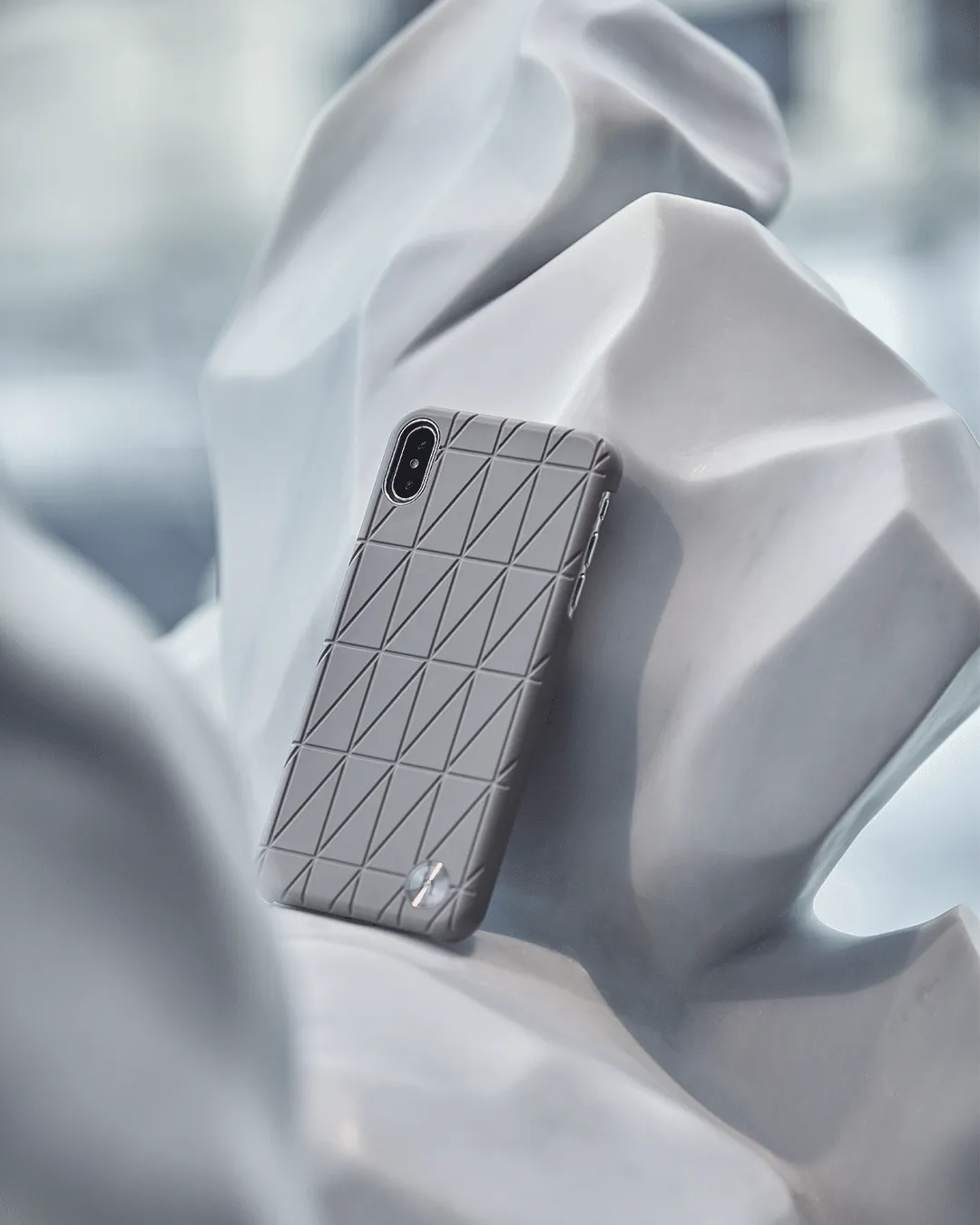 Holdit Style Phone Case for iPhone Xs / X Tokyo Series - Frame Taupe