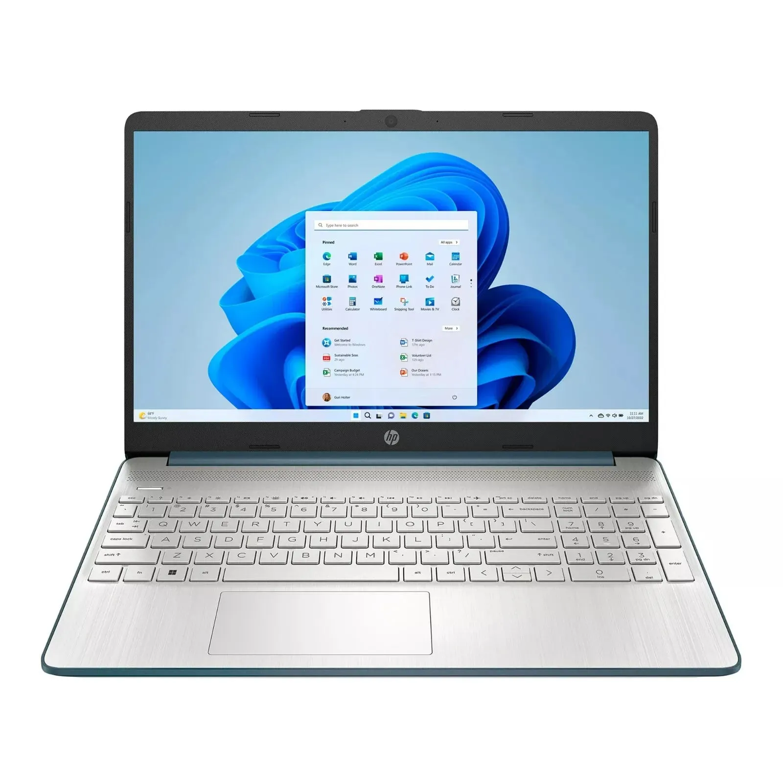 HP 15-dy5885wm 15.6" FHD i5-1235U 1.3GHz Intel Iris Xe Graphics 8GB RAM 256GB SSD Win 11 Home Spruce Blue