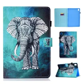 Huawei MediaPad M6 10.8 pretty pattern leather flip case - Elephant