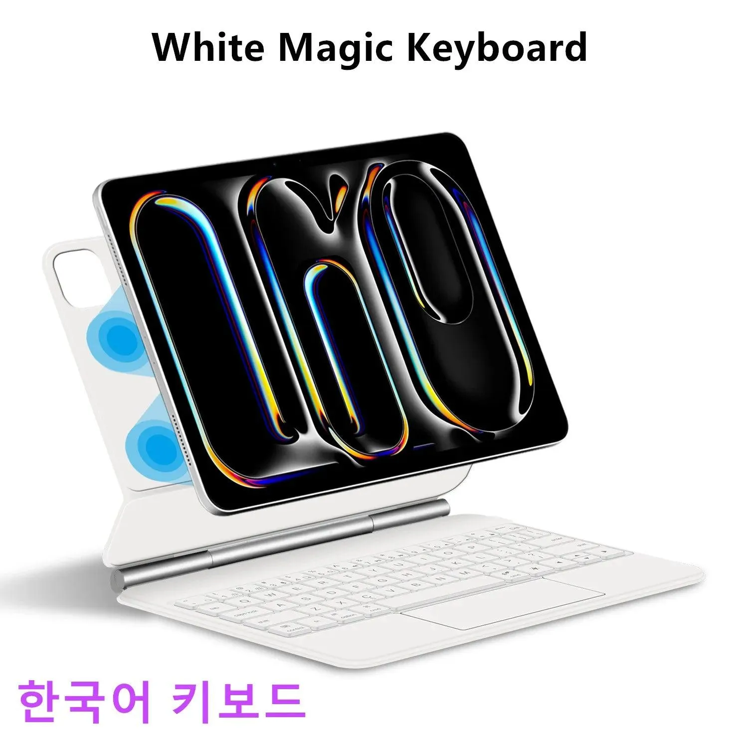 iPad Air 13 2024 Magic Keyboard Smart Magnetic Case