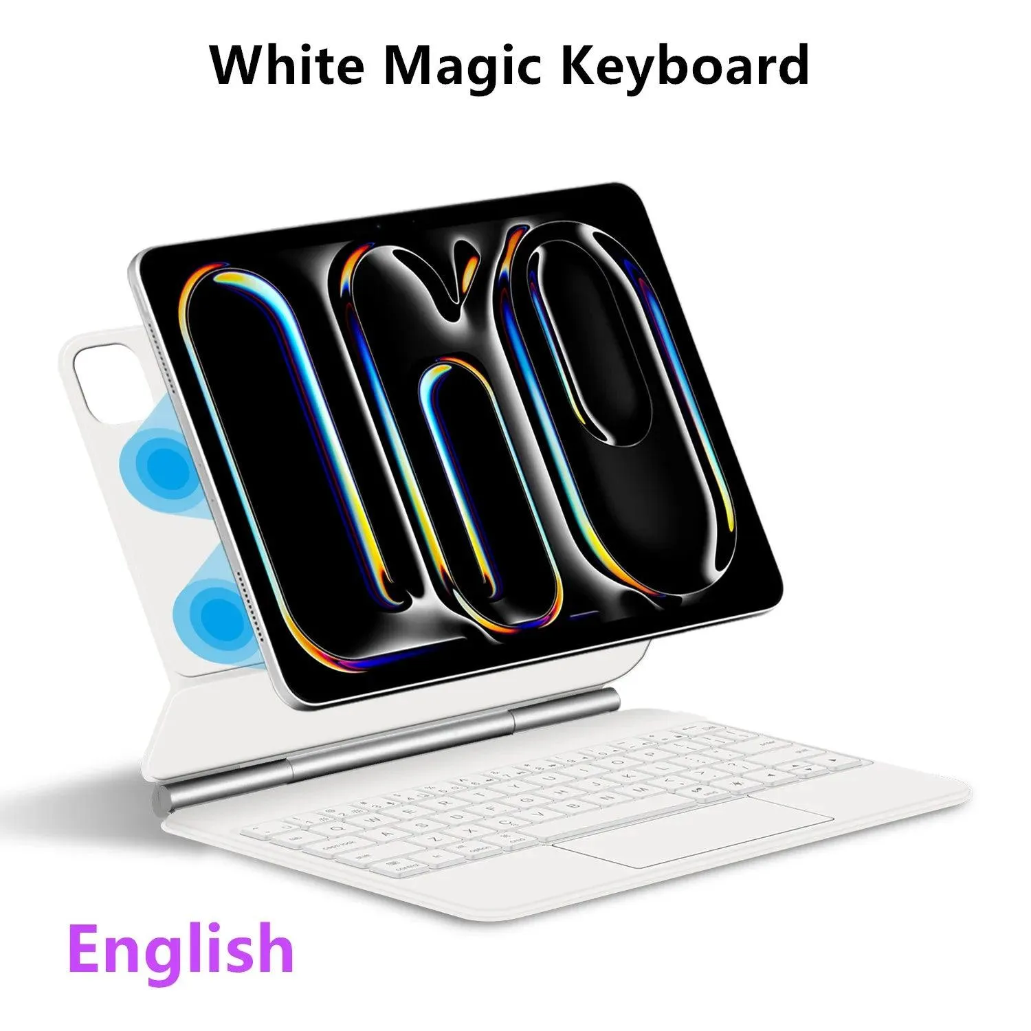 iPad Air 13 2024 Magic Keyboard Smart Magnetic Case