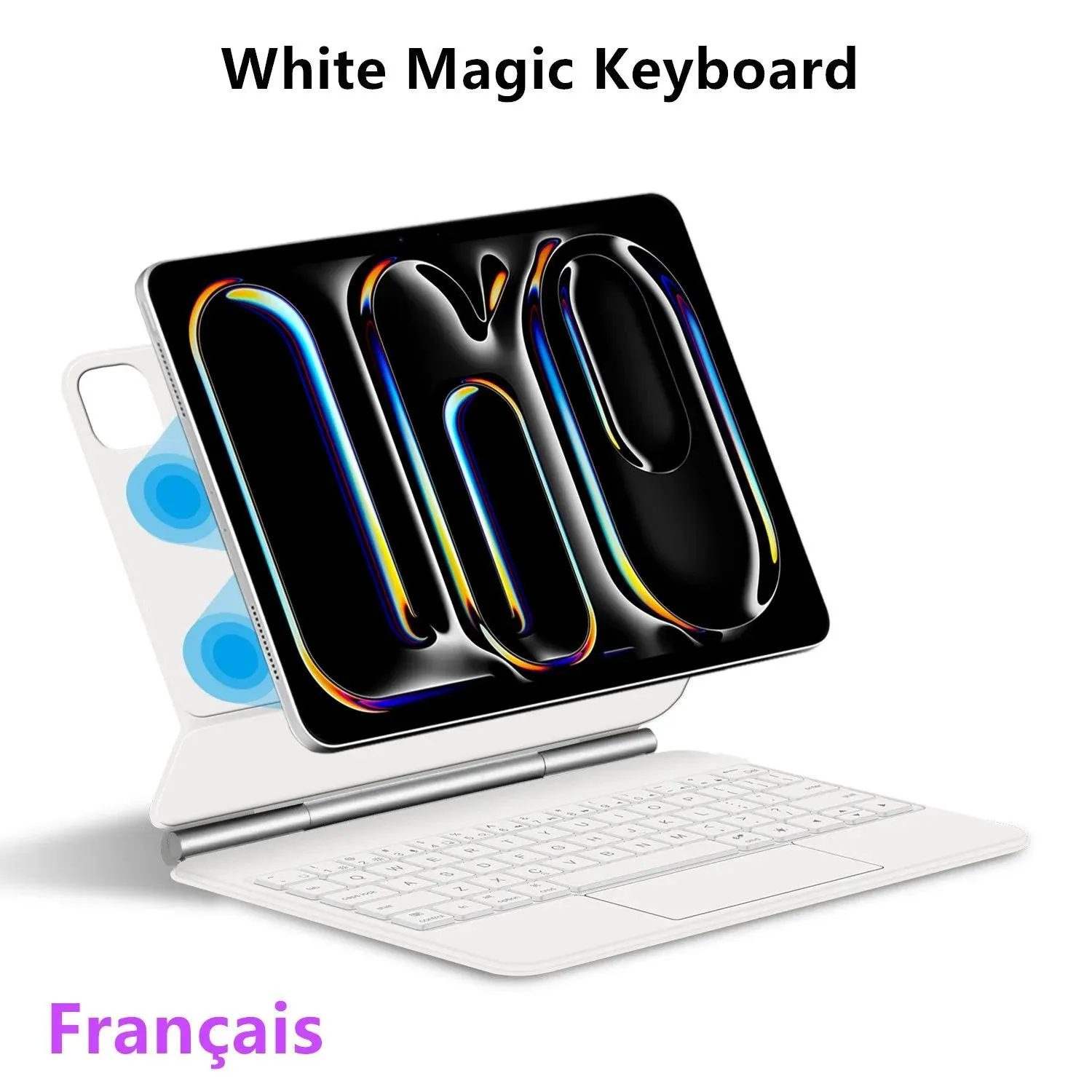 iPad Air 13 2024 Magic Keyboard Smart Magnetic Case